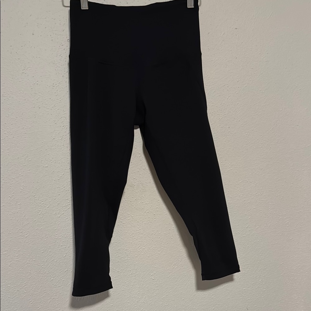 Zella Women’s Size Small Black Leggings Mesh Accents